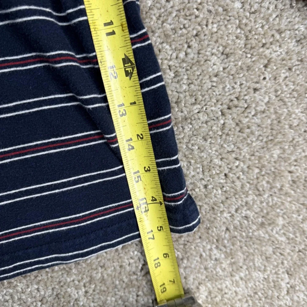 The Children's Place Polo Shirt Kids Small 5-6 Blue Stripe Long Sleeve Cotton